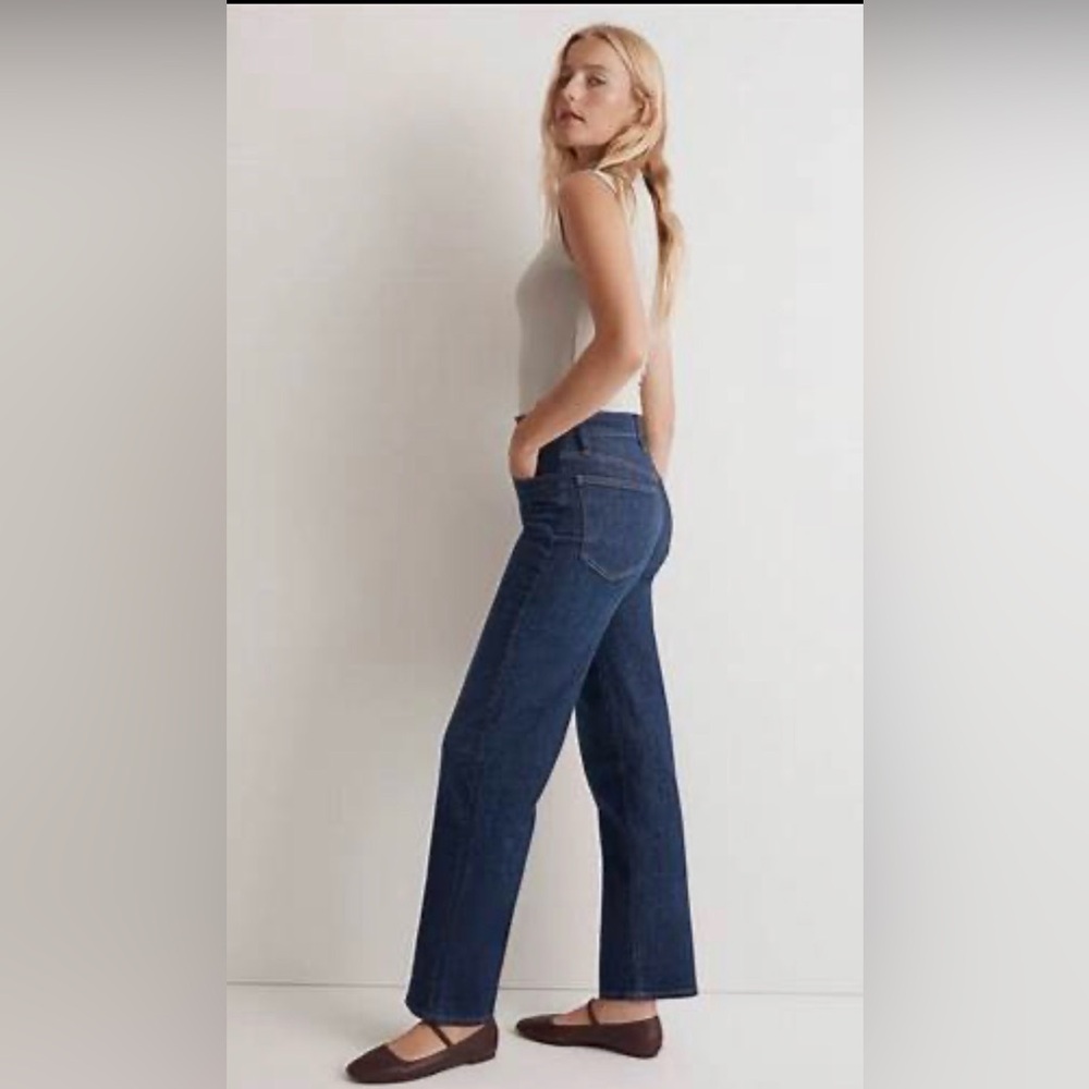 Madewell Jeans Women's Size 25 The Perfect Vintage Wide Leg Blue Denim